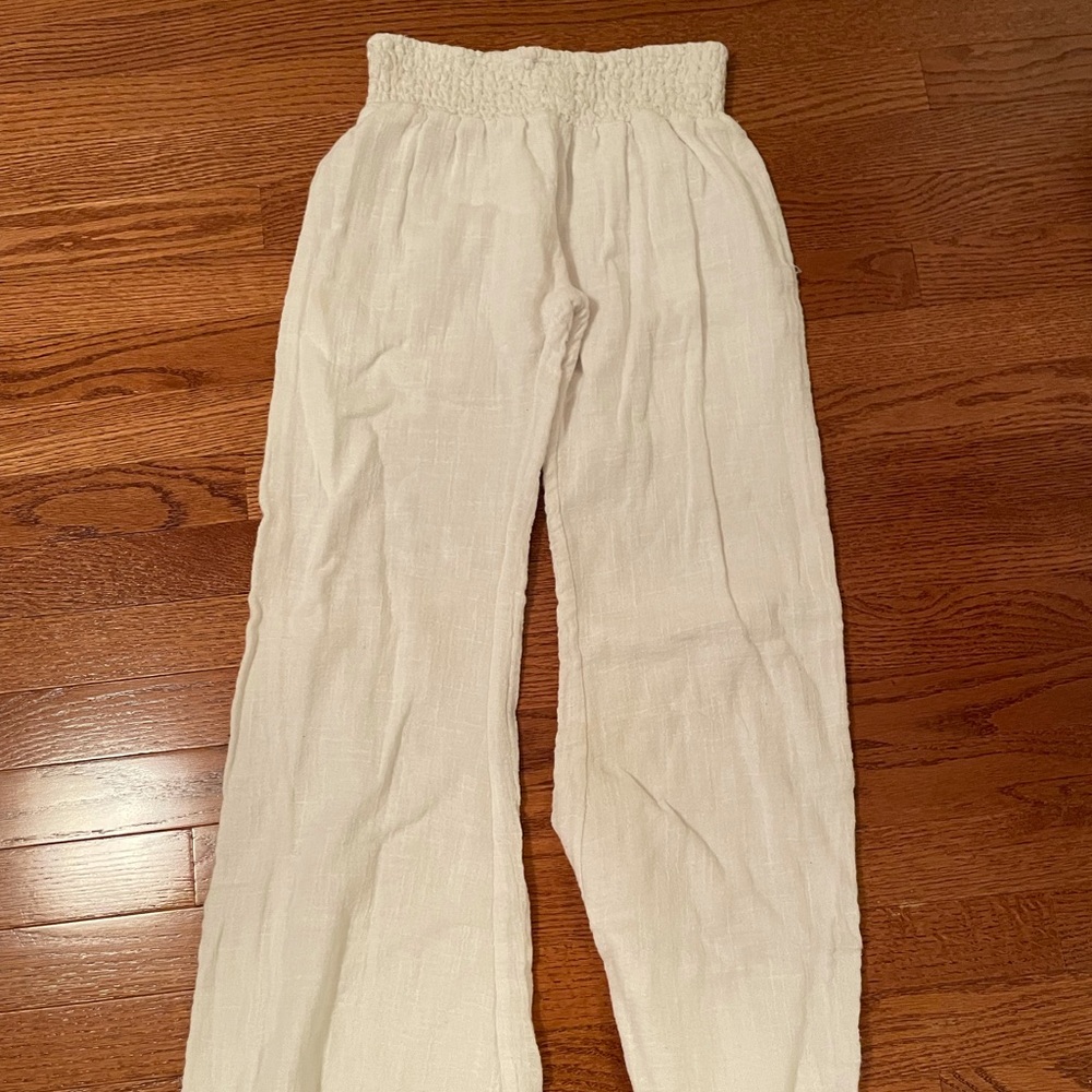 White Lounge Pants